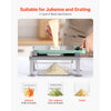 VEVOR Vegetable Chopper Mandoline Slicer, All-in-1 Food Veggie Cutter with 9 Stainless Steel Blades, Cheese Grater Onion Potato Dicer with Container,Salad Spiralizer Kitchen Gadgets&Essentials