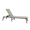 VEVOR Outdoor Chaise Lounge Chair Set of 2, 400 lbs Weight Capacity, Foldable Sun Tanning Chair, 5 Adjustable Positions, Easy Assembly, Aluminum Pool Recliner Lounge Chairs, for Beach Yard Patio