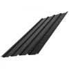 VEVOR Metal Roof Panels, 20Pcs 99 sq.ft. Galvanized Steel Roofing Panels, High Impact Corrugated Tin Gazebo Top with Screws, Gloves, Heavy Duty for Gazebos, Chicken Coop Sheds Stables Patio, Black
