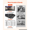 VEVOR Metal Small Animal Cage 58.7"H 6-Tier Rolling Ferret Cage On Wheels, 0.55" Wire Spacing Large Cages with Hammock, Ramps, Tray & Doors for Ferret, Chinchilla, Sugar Glider, Guinea Pig & Rabbit