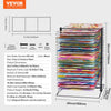 VEVOR Art Drying Rack, 50 Removable Shelves 20 x 17 x 30 inch Paint Drying Rack with Stable Base, Carbon Steel Metal Painting Drying Rack for Artwork in Classroom, Art Studios and Schools, Black