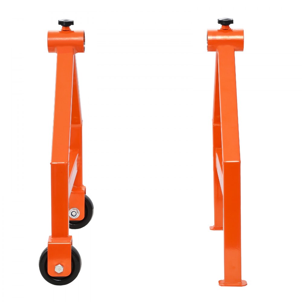 VEVOR Wire Spool Rack, 220 lbs Load Capacity, Portable Cable Caddy, Moveable Wire Rack with Wheels, Spool Holder, Up to 29.9 in Diameter, for Electrical Industrial and Retail Use, Working Efficiency