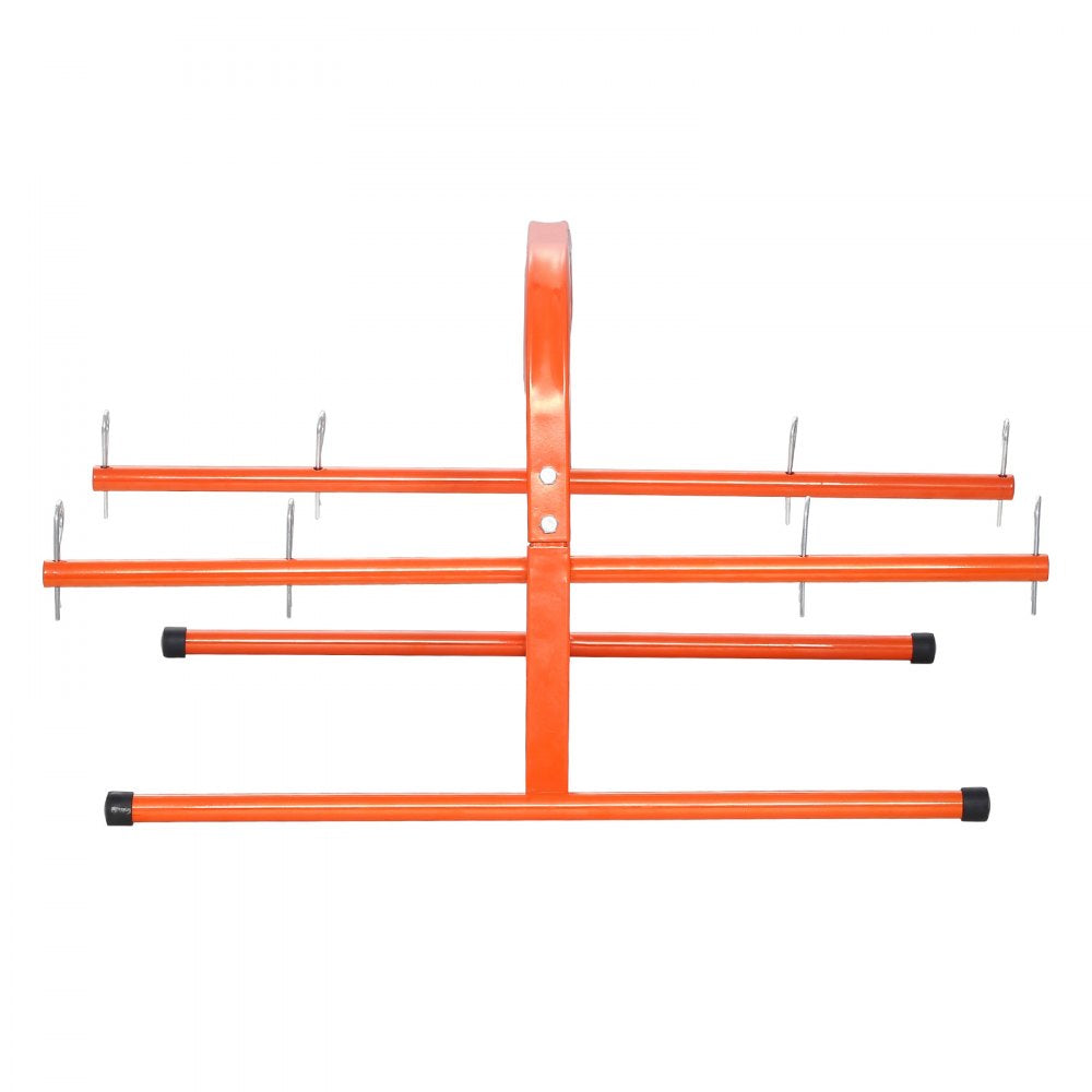 VEVOR Wire Spool Rack, 100 lbs Capacity, Smart Hand Caddy, Heavy-Duty Steel Wire Dispenser Holder for Up to 8 Spools, MAX 9.45 in Diameter, Easy Lift Design for Electrical Industrial and Retail Use