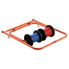 VEVOR Cable Caddy, Heavy Duty Steel Frame, Spool Holder for Electrical Wires, Portable Wire Dispenser for Up to 20 in Diameter Spools, 100 lbs Capacity for Cable Reels, Electrical Industrial Retail