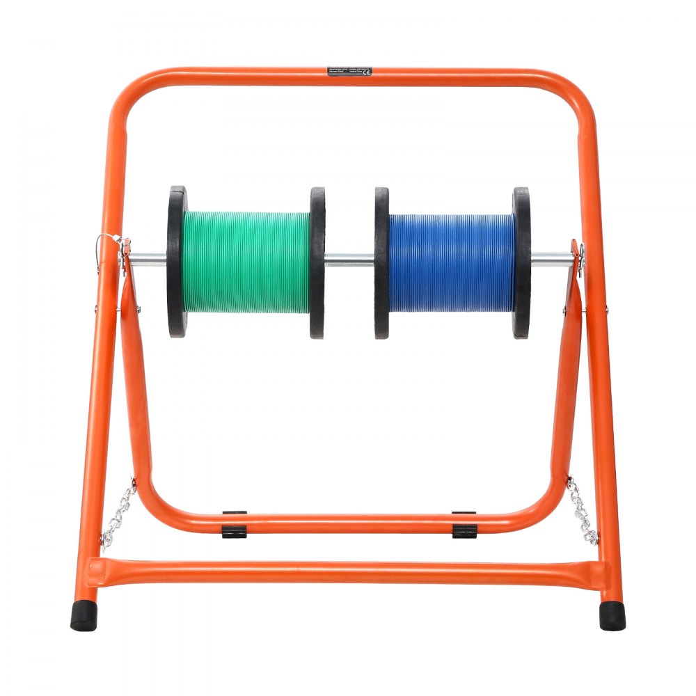 VEVOR Cable Caddy, Heavy Duty Steel Frame, Spool Holder for Electrical Wires, Portable Wire Dispenser for Up to 20 in Diameter Spools, 100 lbs Capacity for Cable Reels, Electrical Industrial Retail