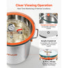 VEVOR 9 Gallon Vacuum Chamber, Stainless Steel, Vacuum Degassing Chamber with Tempered Glass Lid, Hose, Air Filter, for Resin Casting, Stabilizing Wood, Degassing Silicone, Epoxies, Essential Oils
