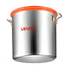 VEVOR 9 Gallon Vacuum Chamber, Stainless Steel, Vacuum Degassing Chamber with Tempered Glass Lid, Hose, Air Filter, for Resin Casting, Stabilizing Wood, Degassing Silicone, Epoxies, Essential Oils