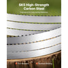 VEVOR Bandsaw Blade, 109.45 Inch Length, 4 TPI Band Saw Blade with 18 HRC Hardened Sharp Teeth, High-Strength Carbon Steel, 0.6 Inch Width, Replacement for Major Woodworking Band Saw Brands, 1 Pack