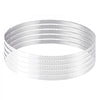 VEVOR Bandsaw Blade, 109.45 Inch Length, 4 TPI Band Saw Blade with 18 HRC Hardened Sharp Teeth, High-Strength Carbon Steel, 0.6 Inch Width, Replacement for Major Woodworking Band Saw Brands, 1 Pack