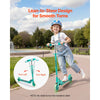 VEVOR Kick Scooter for Kids Ages 3+, 2-Wheel Toddler Scooter with Light-Up Wheels, Adjustable Height Handlebar, Wide Anti-Slip Deck, Foldable Lightweight Frame for Boys & Girls up to 110 lbs, Green