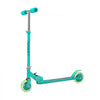 VEVOR Kick Scooter for Kids Ages 3+, 2-Wheel Toddler Scooter with Light-Up Wheels, Adjustable Height Handlebar, Wide Anti-Slip Deck, Foldable Lightweight Frame for Boys & Girls up to 110 lbs, Green