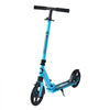 VEVOR Kick Scooter for Kids Ages 8+, Teens & Adults, 2-Wheel Toddler Scooter with Adjustable Height Handlebar, Wide Anti-Slip Deck, Foldable Lightweight for Boys & Girls up to 220 lbs, Blue + Black