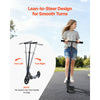VEVOR Kick Scooter for Kids Ages 8+, Teens & Adults, 2-Wheel Toddler Scooter with Adjustable Height Handlebar, Wide Anti-Slip Deck, Foldable Lightweight for Boys & Girls up to 220 lbs, Black + Purple