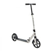 VEVOR Kick Scooter for Kids Ages 8+, Teens & Adults, 2-Wheel Toddler Scooter with Adjustable Height Handlebar, Wide Anti-Slip Deck, Foldable Lightweight for Boys & Girls up to 220 lbs, White + Black