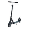 VEVOR Kick Scooter for Kids Ages 8+, Teens & Adults, 2-Wheel Toddler Scooter with Adjustable Height Handlebar, Wide Anti-Slip Deck, Foldable Lightweight Frame for Boys & Girls up to 220 lbs, Black