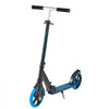 VEVOR Kick Scooter for Kids Ages 8+, Teens & Adults, 2-Wheel Toddler Scooter with Adjustable Height Handlebar, Wide Anti-Slip Deck, Foldable Lightweight Frame for Boys & Girls up to 220 lbs, Blue