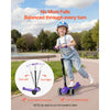 VEVOR Kick Scooter for Kids Ages 3+, 3-Wheel Toddler Scooter with Light-Up Wheels, Adjustable Height Handlebar, Wide Anti-Slip Deck, Lightweight Aluminum Frame for Boys & Girls up to 165 lbs, Purple
