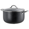 VEVOR Aluminum Stock Pot, 12-Quart Nonstick Ceramic Coated Pot with Glass Lid, PFOA-Free, PFAS-Free, Compatible with Gas Stoves, Induction Cooktops, Electric Stoves, for Soups, Stews, and Pasta