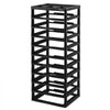 VEVOR Plastic Storage Organizer, 10-Tier Large Capacity with Organizer Top, Black Frame Only, PP Material Multifunctional Scrapbook Storage, for Office Essentials Tools Arts and Crafts Supplies
