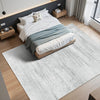 VEVOR Area Rug, 10 x 14 ft Large Washable Rug, Non-Slip and Tear-Resistant Soft Carpet, Pet & Child Friendly Modern Area Rugs, Indoor Mat for Bedroom, Office, Living Room, Kids Room, Entryway, Gray