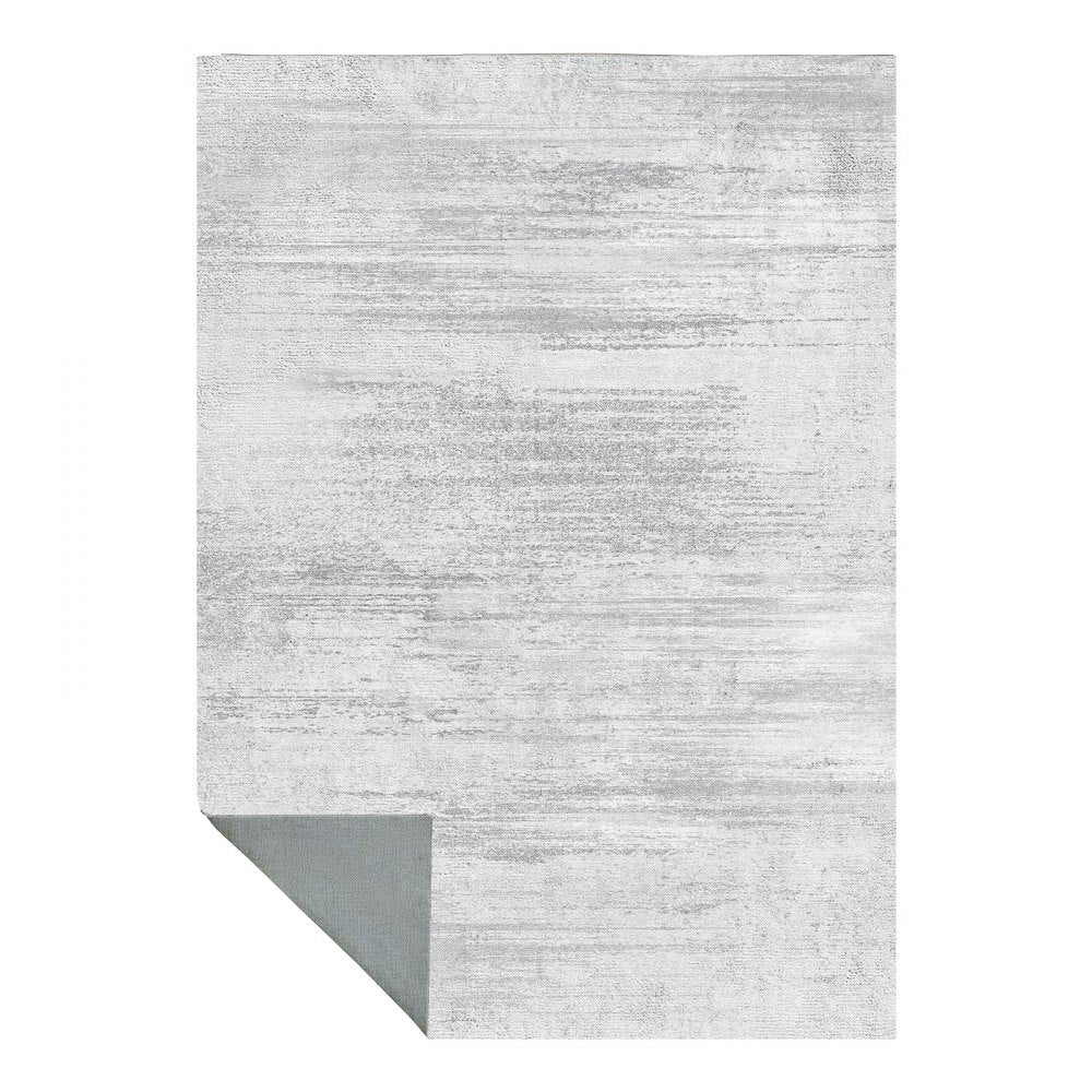 VEVOR Area Rug, 10 x 14 ft Large Washable Rug, Non-Slip and Tear-Resistant Soft Carpet, Pet & Child Friendly Modern Area Rugs, Indoor Mat for Bedroom, Office, Living Room, Kids Room, Entryway, Gray
