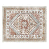VEVOR Area Rug, 8 x 10 ft Large Washable Rug, Non-Slip and Tear-Resistant Soft Carpet, Pet & Child Friendly Vintage Area Rugs, Indoor Mat for Bedroom, Living Room, Kids Room, Office, Brown Red