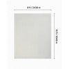 VEVOR Indoor Plush Area Rugs, 8 x 10 ft Soft Plush Carpet, Furry Shag Area Rugs for Living Room, Bedroom, Sunroom, Modern Home Decor Aesthetic, Non-Shedding, Non-Woven, Slip-Resistant, Ivory White