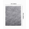 VEVOR Indoor Plush Area Rugs, 8 x 10 ft Soft Plush Carpet, Furry Shag Area Rugs for Living Room, Bedroom, Sunroom, Modern Home Decor Aesthetic, Non-Shedding, Non-Woven, Slip-Resistant, Smoke Gray