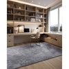VEVOR Indoor Plush Area Rugs, 8 x 10 ft Soft Plush Carpet, Furry Shag Area Rugs for Living Room, Bedroom, Sunroom, Modern Home Decor Aesthetic, Non-Shedding, Non-Woven, Slip-Resistant, Smoke Gray