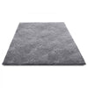 VEVOR Indoor Plush Area Rugs, 8 x 10 ft Soft Plush Carpet, Furry Shag Area Rugs for Living Room, Bedroom, Sunroom, Modern Home Decor Aesthetic, Non-Shedding, Non-Woven, Slip-Resistant, Smoke Gray