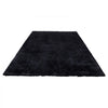 VEVOR Indoor Plush Area Rugs, 8 x 10 ft Soft Plush Carpet, Furry Shag Area Rugs for Living Room, Bedroom, Sunroom, Modern Home Decor Aesthetic, Non-Shedding, Non-Woven, Slip-Resistant, Black