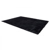 VEVOR Indoor Plush Area Rugs, 8 x 10 ft Soft Plush Carpet, Furry Shag Area Rugs for Living Room, Bedroom, Sunroom, Modern Home Decor Aesthetic, Non-Shedding, Non-Woven, Slip-Resistant, Black