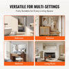VEVOR Wall Mounted Makeup Mirror - versatile for multi-settings feature graphic