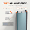 VEVOR Wall Mounted Makeup Mirror - Z-shaped wall-mounted bracket feature graphic