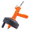 VEVOR Drain Auger 25Ft, Plumbing Snake Auto Feed, Plumbers Snake with Drill Attachment, Pipe Snake Drain Clog Remover for Kitchen Bathroom Shower Sink with Protective Hose and Gloves