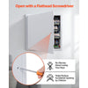 VEVOR Access Panel for Drywall & Ceiling, 16 x 16 Inch Plumbing Access Panels, Reinforced Access Door, Heavy-Duty Steel Wall Hole Cover, Easy Install Removable Hinged Panel for Wiring & Cables, Silver