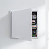VEVOR Access Panel for Drywall & Ceiling, 16 x 16 Inch Plumbing Access Panels, Reinforced Access Door, Heavy-Duty Steel Wall Hole Cover, Easy Install Removable Hinged Panel for Wiring & Cables, Silver