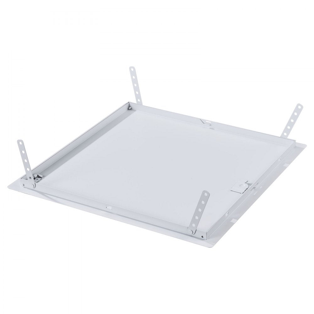 VEVOR Access Panel for Drywall & Ceiling, 16 x 16 Inch Plumbing Access Panels, Reinforced Access Door, Heavy-Duty Steel Wall Hole Cover, Easy Install Removable Hinged Panel for Wiring & Cables, Silver