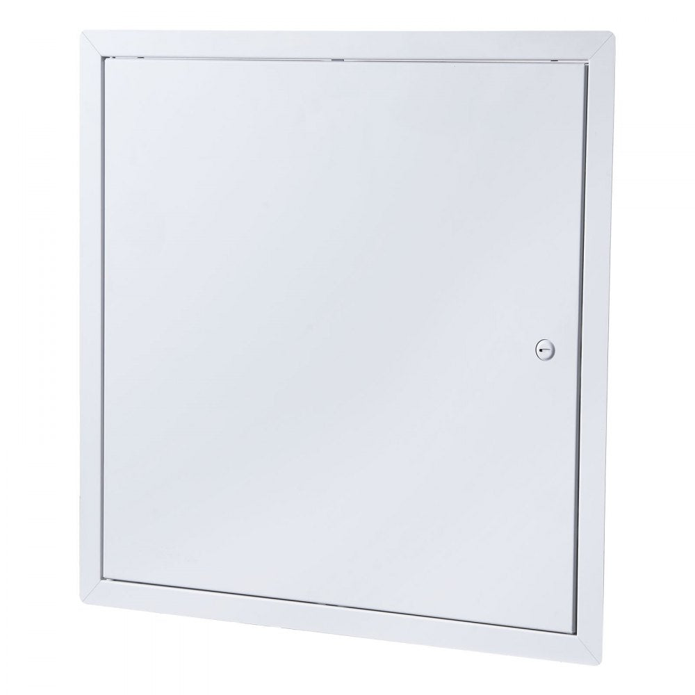 VEVOR Access Panel for Drywall & Ceiling, 16 x 16 Inch Plumbing Access Panels, Reinforced Access Door, Heavy-Duty Steel Wall Hole Cover, Easy Install Removable Hinged Panel for Wiring & Cables, Silver