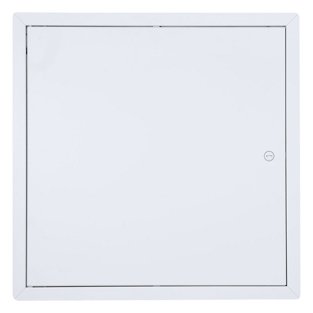 VEVOR Access Panel for Drywall & Ceiling, 16 x 16 Inch Plumbing Access Panels, Reinforced Access Door, Heavy-Duty Steel Wall Hole Cover, Easy Install Removable Hinged Panel for Wiring & Cables, Silver