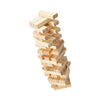 VEVOR Tumbling Timber Toy, 54 Blocks Tumble Tower Blocks Game, Pine Wood Tumbling Tower Game with Storage Crate, Wooden Stacking Game for 1 or More Players, Tumble Tower Family Game for Indoor/Outdoor