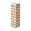 VEVOR Tumbling Timber Toy, 54 Blocks Medium Tumble Tower Blocks Game, Pine Wood Tumbling Tower Game with Carry Bag and Scoreboard, Wooden Stacking Game, Tumble Tower Family Games for Indoor/Outdoor