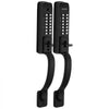VEVOR Mechanical Keyless Entry Door Lock, 2.0 Code Upgrade, 4-7 Digits Code, Double-Sided Push Button Combination Keypad Door Lock with Pull Handle, Auto Locking, for Garden Gates, Indoor or Outdoor