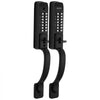 VEVOR Mechanical Keyless Entry Door Lock, 2.0 Code Upgrade, 4-7 Digits Code, Double-Sided Push Button Combination Keypad Door Lock with Pull Handle, Auto Locking, for Garden Gates, Indoor or Outdoor