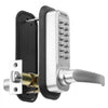 VEVOR Mechanical Keyless Entry Door Lock, 14 Key Mechanical Door Lock, Mechanical Keypad Door Lock with Handle, Stainless Steel Waterproof Keyless Gate Lock, for Home Office Outdoor Fence Garage Yard
