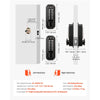 VEVOR Mechanical Keyless Entry Door Lock, 2.0 Code Upgrade, 4-7 Digits Code, Double-Sided Push Button Combination Mechanical Keypad Door Knob, Auto Locking, for Indoor or Outdoor, Oil-Rubbed Bronze