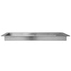 VEVOR 36 x 12 inch Drop-in Fire Pit Pan, Rectangular Stainless Steel Fire Pit Burner Kit, Natural & Propane Gas Fire Pan 150,000 BTU with H-Burner for Indoor or Outdoor Use