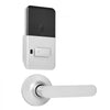 VEVOR Keyless Entry Door Lock with Handle Set, Electronic Keypad Deadbolt with Lever Handles, Pioneering Easy-Grip Design, Customizable User Codes, Keyed Entry, Auto Lock, Anti-Peeking, Silver