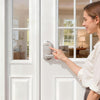 VEVOR Keyless Entry Door Lock with Handle, Electronic Lever Door Handle with Keypad, Customizable User Codes, Keyed Entry, Auto Lock, Anti-Peeking Password, Backlit Keypad, for Home, Satin Nickel