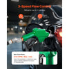 VEVOR 1 Inch NPT Automatic Fuel Nozzle, Max Flow Rate 21.6 GPM, Auto Shut Off Diesel Gas Pump Nozzle with 3-Speed Trigger Lock & 1-3/16 in (OD=30.1 mm) Spout for Gasoline, Diesel, Kerosene, Green
